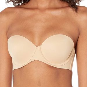 Maidenform Stay Put Strapless Balconette Bra